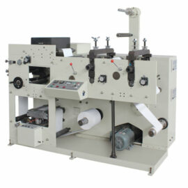RY-320-1 Single color printing machine with 2 die cutting station