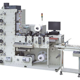 RY-320-5D Flexo printing machine (with 3 die cutter station)